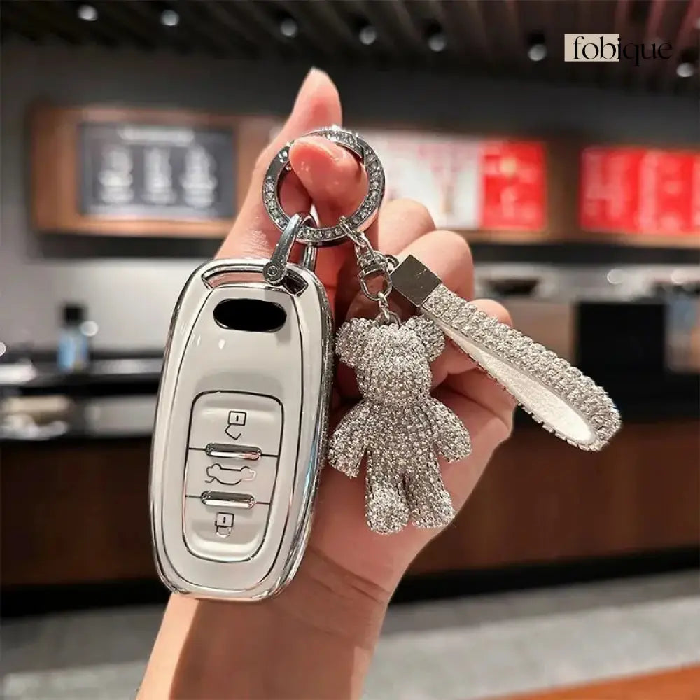 Supreme Collection | Smart Key Fob Case for Audi | Fits A4 A5 Q5 Q7 TT & More Fobique