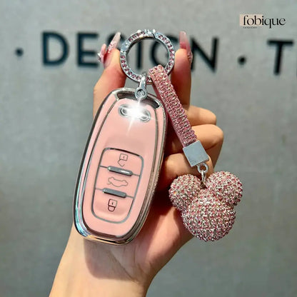 Supreme Collection | Smart Key Fob Case for Audi | Fits A4 A5 Q5 Q7 TT & More Fobique