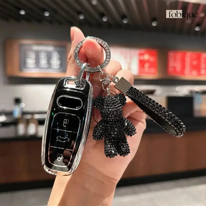 Supreme Collection | Smart Key Fob Case for Audi | Fits A6 A7 A8 Q8 & e-tron Fobique